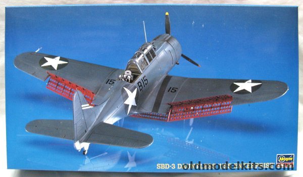 Hasegawa 1/48 Douglas SBD-3 Dauntless - US Enterprise CV-6 VB-6 May 1942  /  VS-8 USS Hornet Midway July 1942, JT109 plastic model kit